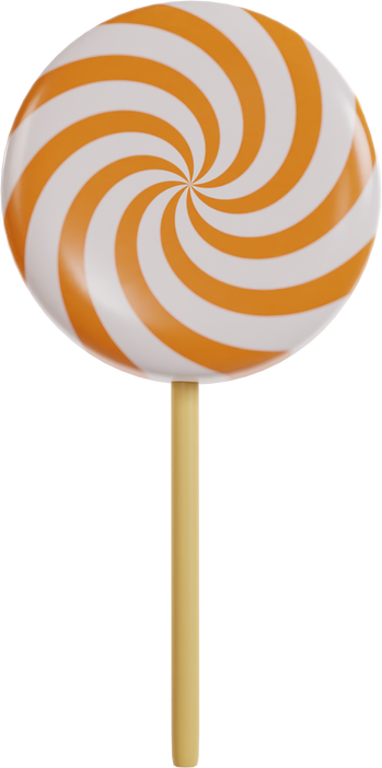 Halloween Lollipop Candy 3D.